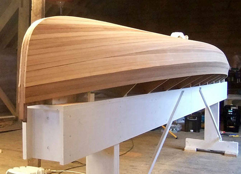 Cedar Strip Canoe Construction