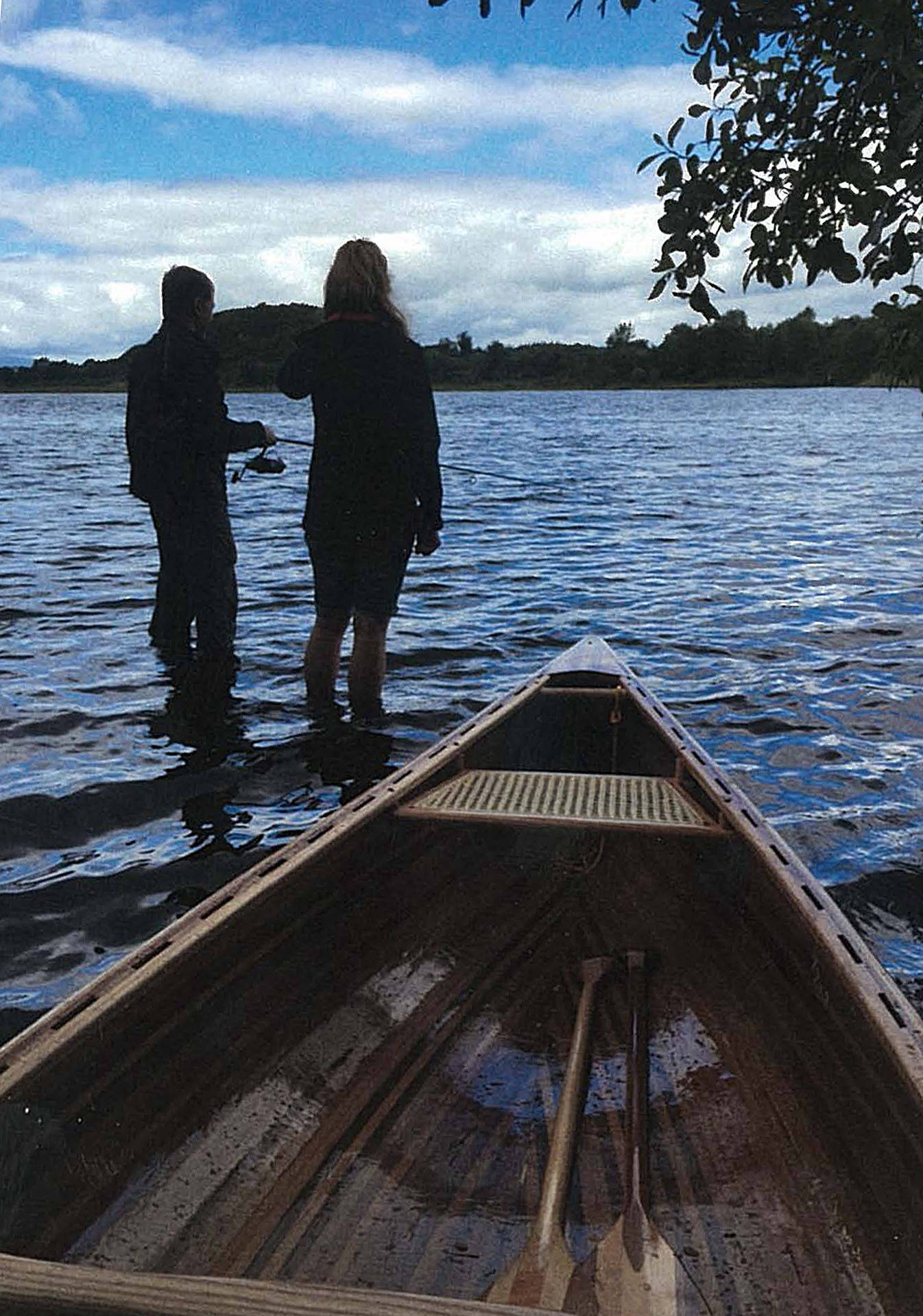 Canoe built by Brian Campling