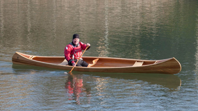 cedar strip canoe